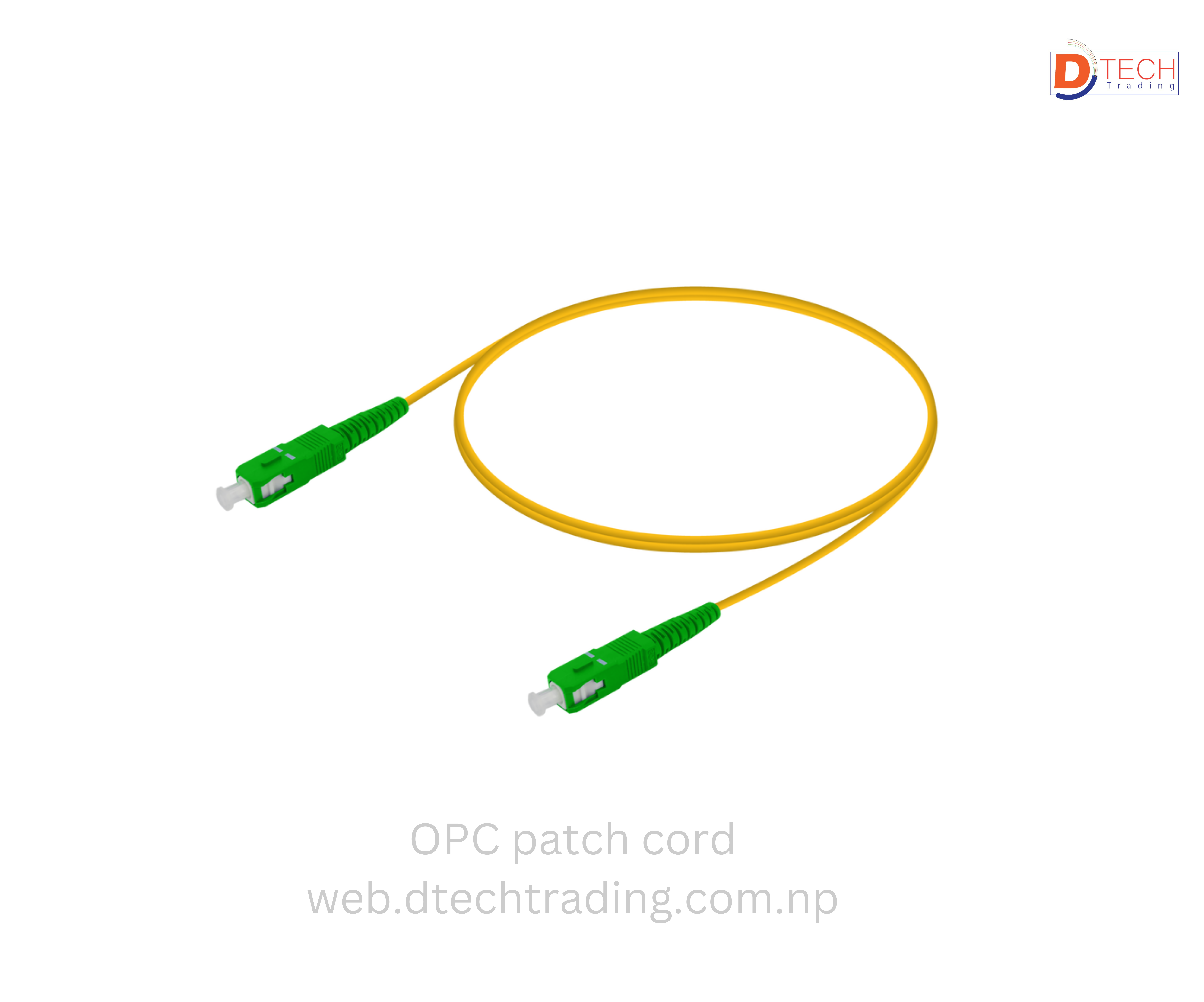 Patch Cord SC APC to SC APC 2.00mm Simplex 5M